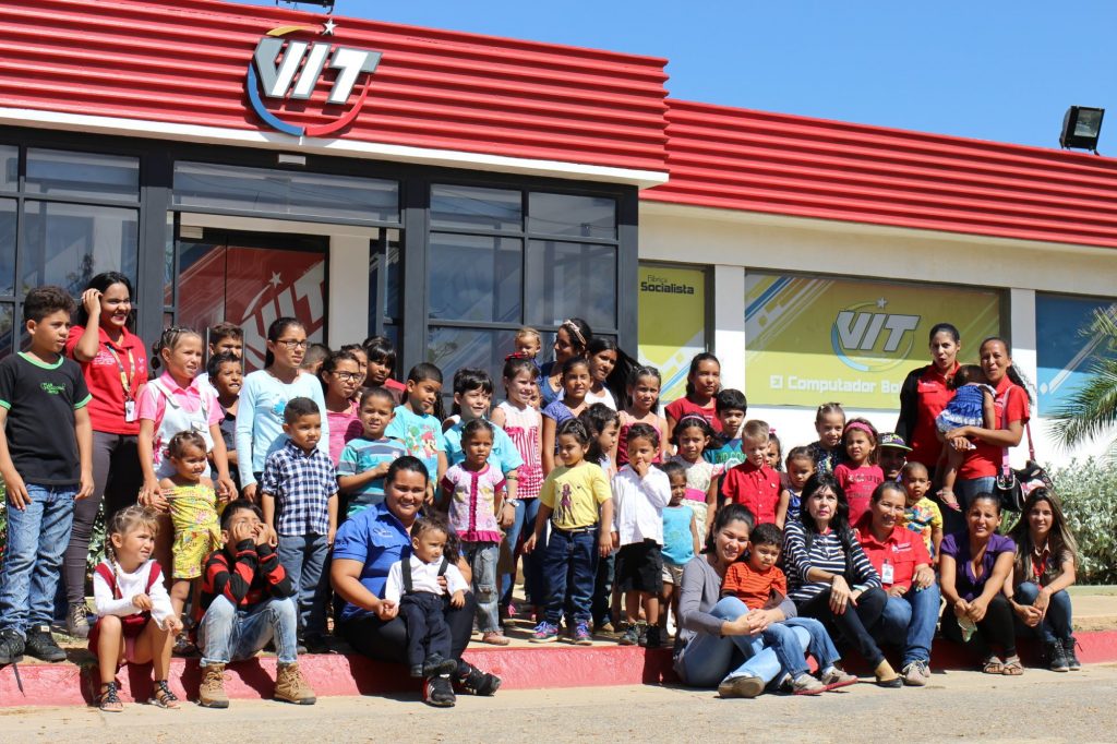 VIT recibió a los niños y niñas del plan vacacional de Zonfipca